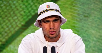 Carlos Alcaraz responds to Wimbledon 'spygate' after dad spotted recording Novak Djokovic