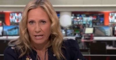 BBC's Sophie Raworth makes Huw Edwards 'resignation' correction in breaking news update