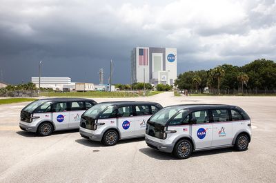 NASA's new Artemis 'astrovans' arrive for use by moon-bound crews