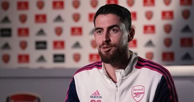 Jorginho admits Arsenal players are in the dark over Declan Rice announcement