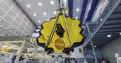 Nasa releases spectacular James Webb telescope cosmos image to mark one-year