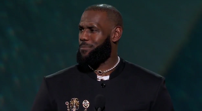 LeBron James confirming he’s not retiring anytime soon at the ESPYs will give you goosebumps