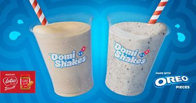 Domino's launches new Biscoff shakes and hot wraps in selected stores - full list