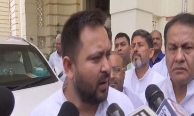 "They are not interested in talking about development": Tejaswi Yadav hits out at oppposition in Bihar