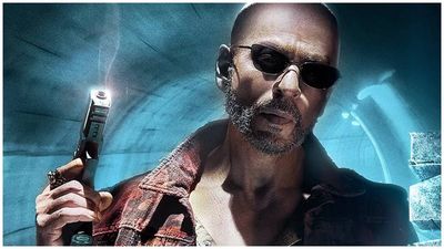 Shah Rukh Khan unveils NEW Jawan poster with his viral bald look