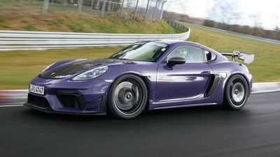 Porsche 718 Cayman GT4 RS With Manthey Kit Laps Nurburgring In 7:03 Minutes