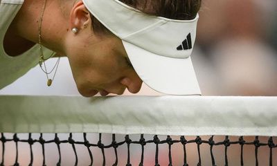 Wimbledon 2023: Jabeur roars back to sink Sabalenka and set up Vondrousova final – as it happened