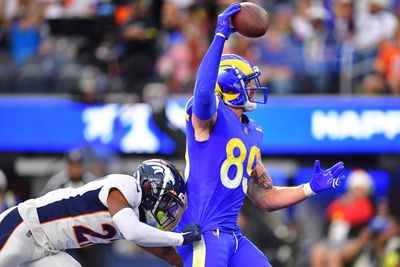 Tyler Higbee not voted top-10 TE by NFL execs and coaches, earns honorable mention