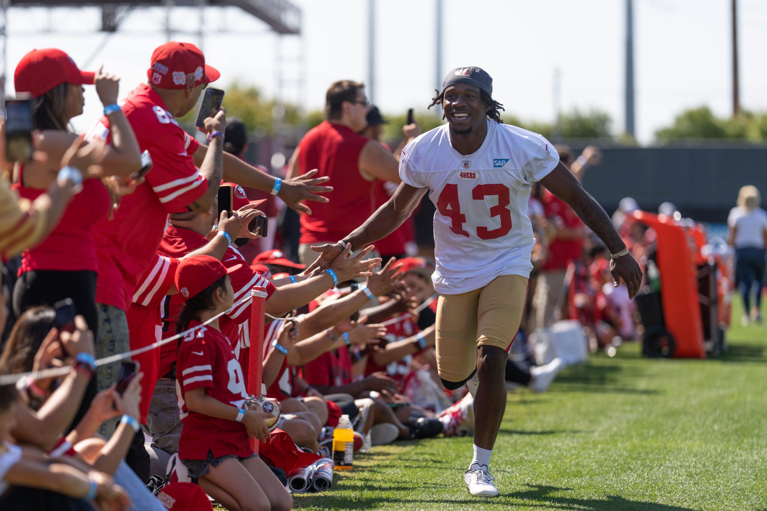 49ers open practice training camp dates announced