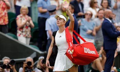 Elina Svitolina praises ‘unbelievable’ support after Wimbledon exit