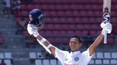 IND vs WI: Yashasvi Jaiswal becomes third Indian opener to hit century on Test debut