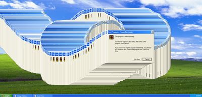 Bored? Party like it's 2001 with this Windows XP ghosting error web simulator.