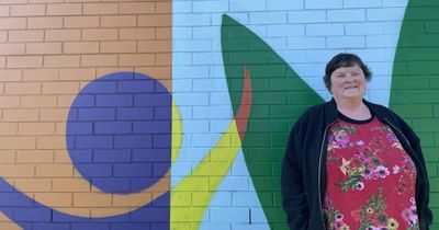 New Erindale mural promotes 'growth and hope and resilience'