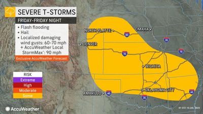 Thunderstorms And Hail Threaten Plains As Severe Weather Persists