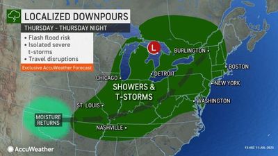 Northeast Braces For Severe Thunderstorms And Flooding As Storm Lingers