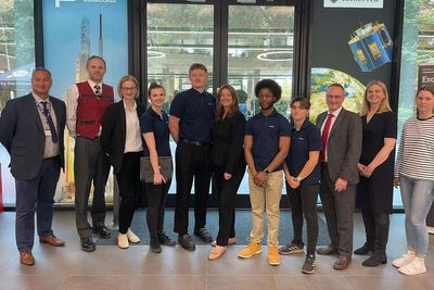 Keegan hails degree-level apprenticeship for students seeking space sector jobs