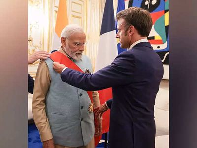 'Grand Cross of the Legion of Honour': PM Modi conferred with France's highest honour