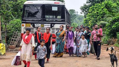 Bus to Sambhuvanipalem, tucked in reserve forest, brings cheer to tribals