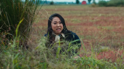 Stephanie Hsu Shares Reaction To Totally ‘Unhinged’ Tattoo Her Joy Ride Character Has