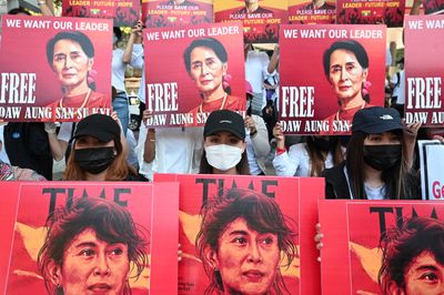 Myanmar says Aung San Suu Kyi in ‘good health’, met Thai FM