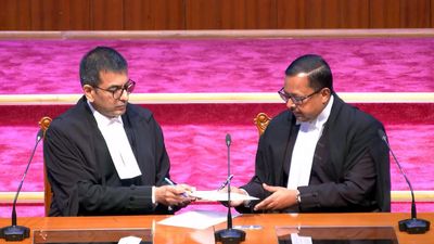 Supreme Court gets two new judges; CJI Chandrachud administers oath of office to Justices Bhuyan and Bhatti