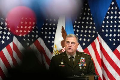 US military chief praises Japan's defense funding boost as a buttress against China and North Korea