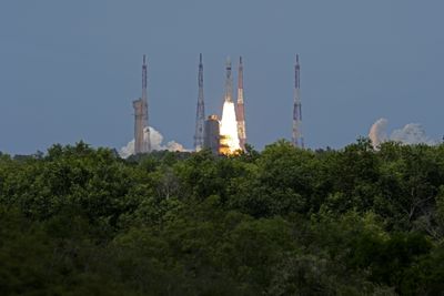 Chandrayaan-3: India launches rocket to land spacecraft on moon