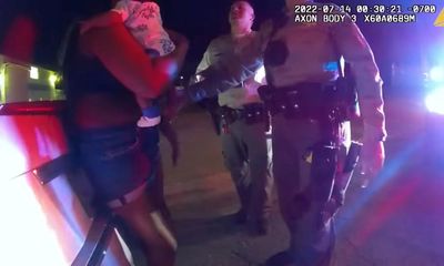 LA sheriff’s office under scrutiny after deputy punches mother holding baby