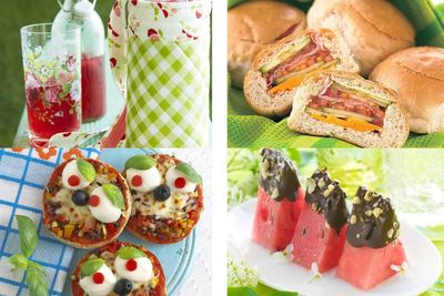 20 picnic food ideas to make for the kids over the school holidays
