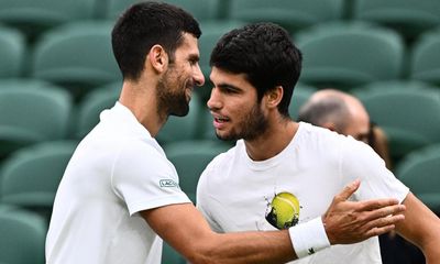 Wimbledon: Alcaraz powers past Medvedev to set up Djokovic final – as it happened