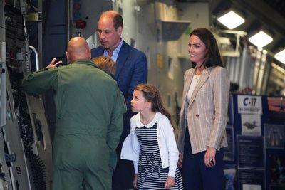 William and Kate get the school holidays off to a flying start