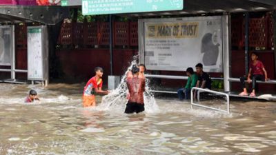 Three boys drown in floodwaters in northwest Delhi's Mukundpur