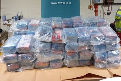 Cocaine with street value of 11.4 million euro found in horsebox at Irish port