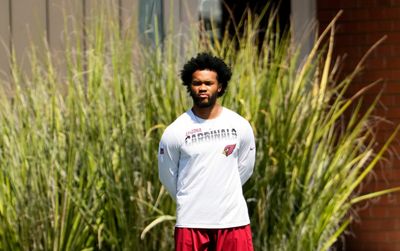 Kyler Murray began after surgery further along than he thought he would be