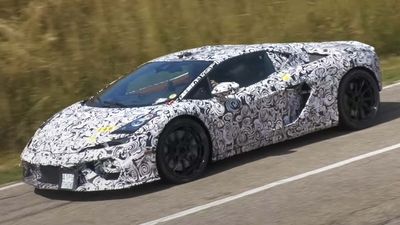 Lamborghini Huracan Successor Plays Engine Soundtrack In First Spy Video