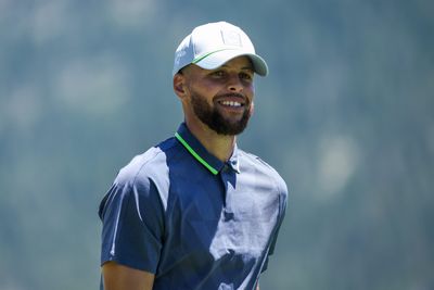Watch: Steph Curry sinks ridiculous long-distance putt at celebrity tournament in Lake Tahoe