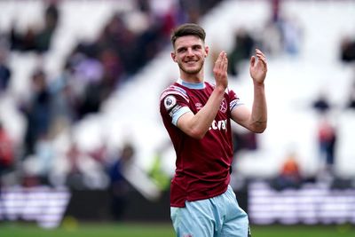 Declan Rice leaves West Ham for record fee with Arsenal move imminent