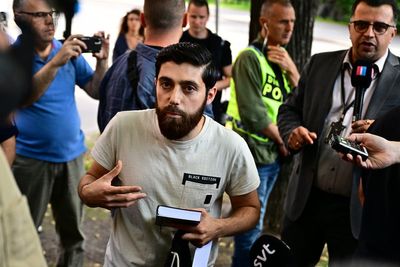 The man who threatened to burn holy books outside the Israeli Embassy in Sweden abandons the plan