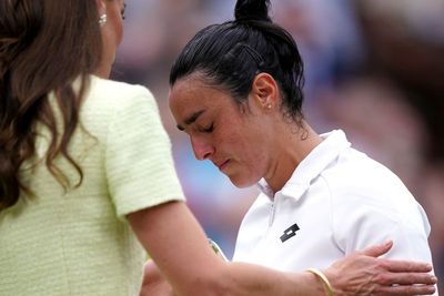 Princess of Wales consoles Wimbledon runner-up Ons Jabeur after her defeat