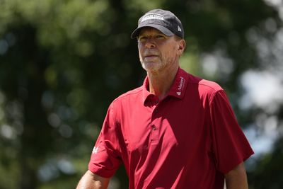 Steve Stricker, Harrison Frazar tied for lead at Kaulig Companies Championship