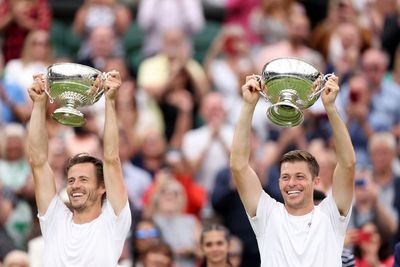 Neal Skupski rewards brother Ken’s travelling exploits with Wimbledon win