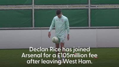 Declan Rice excited over Eddie Nketiah reunion at Arsenal despite previous ‘altercation’