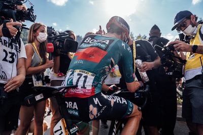 ‘Pain in my backside’ - Hindley takes hit in crash-marred Tour de France stage 14
