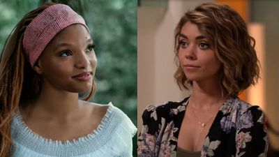 Halle Bailey And Sarah Hyland Both Rock The Barbiecore Trend On Vacation, But I'm More Pumped About Their Hair Inspiration
