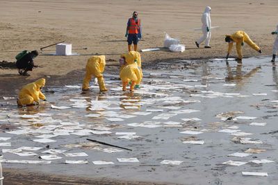 22 oil leaks, 507 tonnes of waste in one year