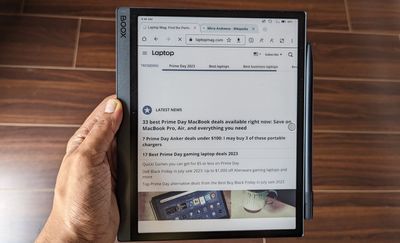 I spent weeks with this $600 e-ink Android tablet — why it's better than your Kindle