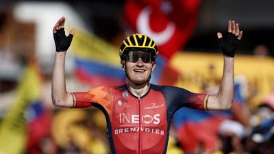 Rodriguez wins Alpine stage as Vingegaard retains slim Tour lead
