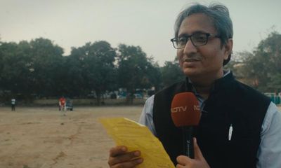 While We Watched review – nerve-jangling portrait of an Indian reporter holding​ the ruling party to account