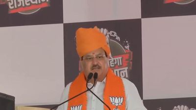 BJP chief Nadda targets Congress in Rajasthan, says UPA stands for ‘utpidan, pakshpat, atyachar’
