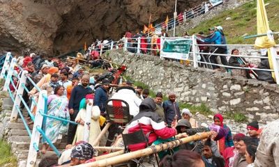 ADGP Kashmir reviews security measures amid the ongoing Amarnath Yatra